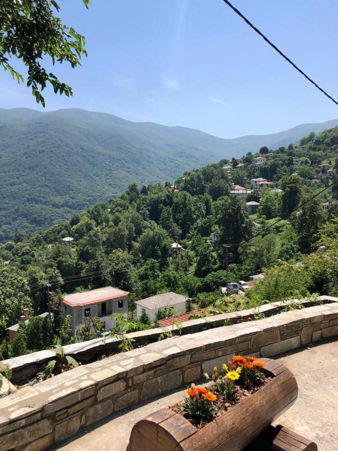 Παραδοσιακο Σπιτι Με Θεα Kissos (Thessaly) Exterior foto